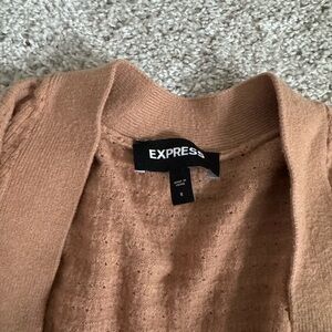 Express Women's Camel Cardigan